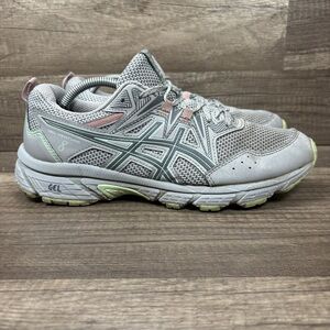 Asics Gel-Venture 8 Gray Womens US Size 8.5 Wide EUR 40 1012B231 Running Shoes